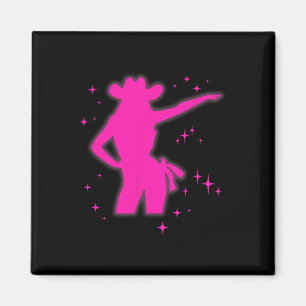 Pony en hakken liefhebber roze meisjes clubs disco magneet