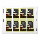 pony- en paardenracefles etiket (Full Sheet)