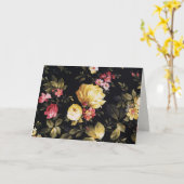 pony en roos dank u kaart (Gele Bloem)