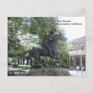 Pony Express Briefkaart