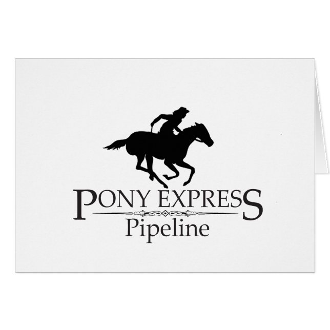 Pony Express Pipeline (Voorkant Horizontaal)