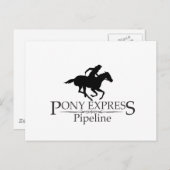 Pony Express Pipeline Briefkaart (Voorkant / Achterkant)