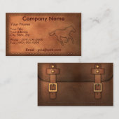 Pony Express Visitekaartje (Voorkant / Achterkant)