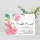 Pony florissant | Invitation de Brunch nuptial (Debout devant)