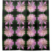 Pony Flower in Bloom Natuur Pattern Douchegordijn (Voorkant)