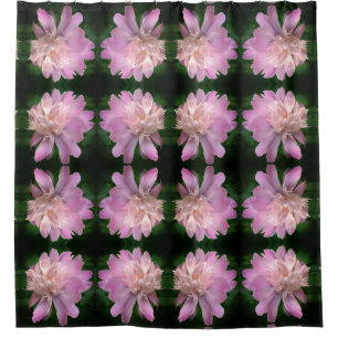 Pony Flower in Bloom Natuur Pattern Douchegordijn