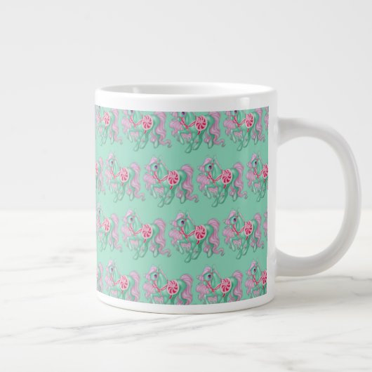 Pony Giant Coffee Mug (Droite)
