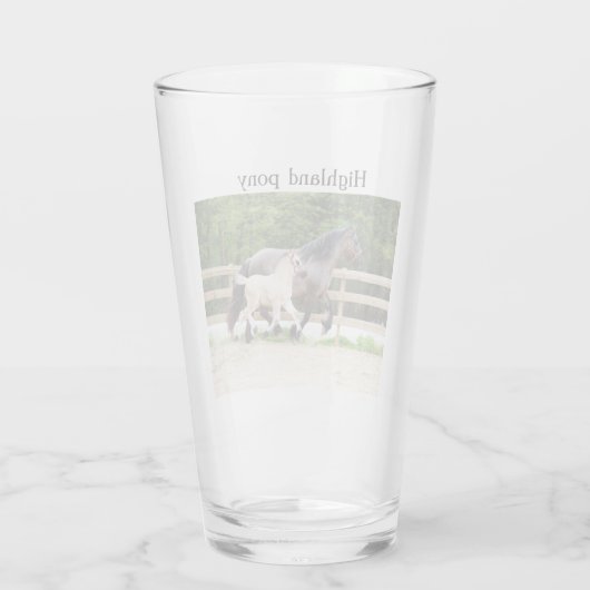 Pony Glas (Achterkant)
