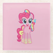 Pony Glazen Onderzetter (Voorkant)