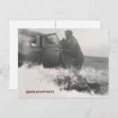 Pony in Car Carte postale (Devant / Derrière)