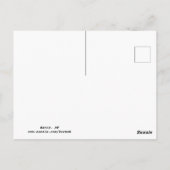 Pony in het Briefkaart van de auto (Achterkant)