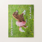 Pony in Tutu Legpuzzel (Verticaal)