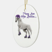 Pony Jam Keramisch Ornament (Links)