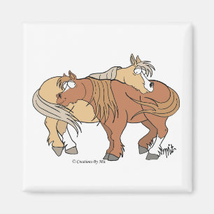 Pony Magnet - Wit Magneet