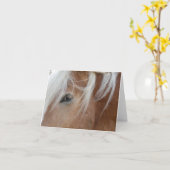Pony Notecard Kaart (Gele Bloem)
