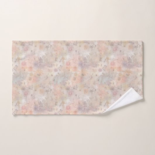pony op een zachte achtergrond bad handdoek (Handdoek)