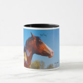 Pony Paint War Horse Feaths Mug (Centre)
