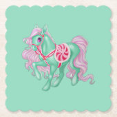 Pony Paper-Onderzetter Kartonnen Onderzetters (Voorkant)