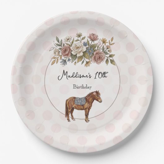 Pony Papieren Bordje (Voorkant)