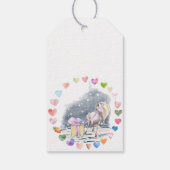 Pony Party Geschenkanhänger für Pferdemädchen Cadeaulabel (Achterkant)