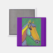 Pony peint - aimant (Recto/Verso)