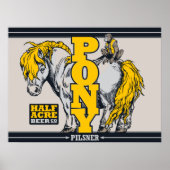 Pony Pilsner Poster (Voorkant)