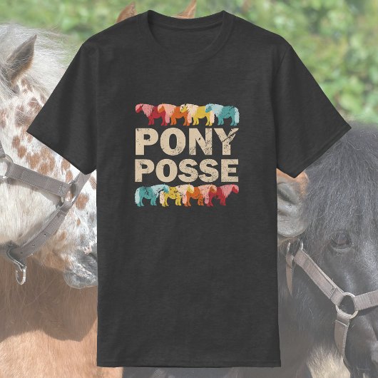 Pony Posse | Grappig  paard T-shirt