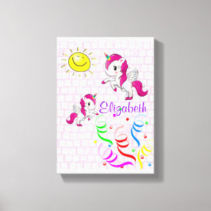 Pony Sun met verrekend Canvas afdrukken