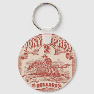 Pony Uitdrukkelijke stempel Sleutelhanger