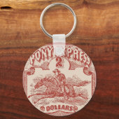 Pony Uitdrukkelijke stempel Sleutelhanger (Voorkant)