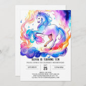 Pony van de moderne kinderen kaart (Voorkant / Achterkant)