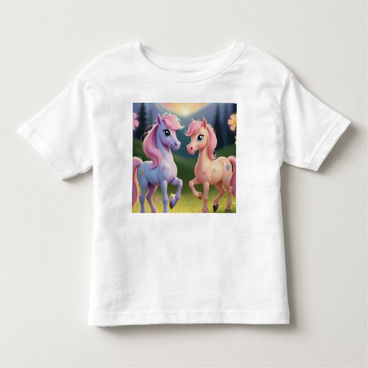 Pony Vrienden Kinder Shirts (Voorkant)