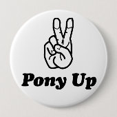 PonyUp-Button Ronde Button 4,0 Cm (Voorkant)