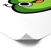 Poo-cumber Funny Cucumber Pun Poster (Hoek)