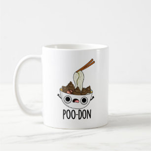 Poo-don Grappige Udon Grappen Koffiemok