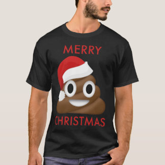 Poo Emoji Merry kerst Essential T-Shirt