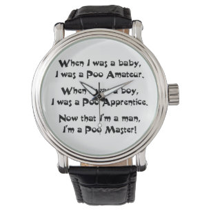 Poo Master Horloge