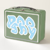 Poo Shy Metal Lunchbox (Voorkant)