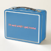 Poo Shy Metal Lunchbox (Achterkant)