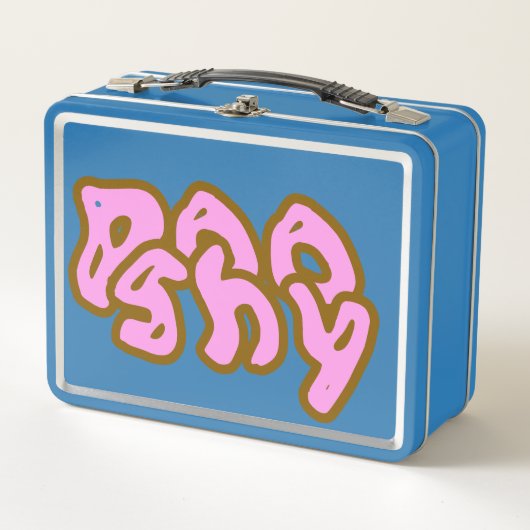 Poo Shy Metal Lunchbox (Voorkant)