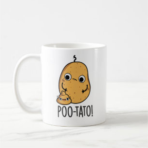 Poo-tato Grappige Groente Poep Grap Koffiemok