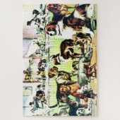 "Pooch Parlor" Legpuzzel (Verticaal)