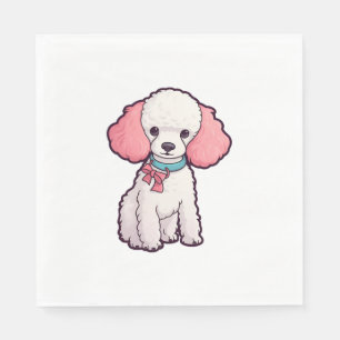 Poodelhond Super Schattig Servet