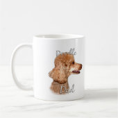 Poodle (abrikoos) Pa 2 Koffiemok (Links)