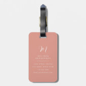 Poodle Bagage Label (Achterkant verticaal)