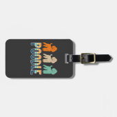 Poodle Bagagelabel (Voorkant horizontaal)