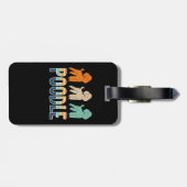 Poodle Bagagelabel (Achterkant horizontaal)