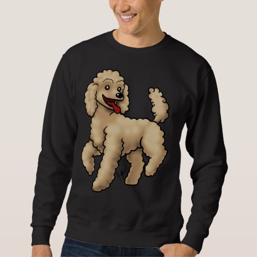 Poodle Brown Trui (Voorkant)