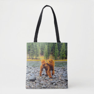 Poodle - cadeau tote bag