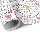 POODLE CADEAUPAPIER (Rol Hoek)